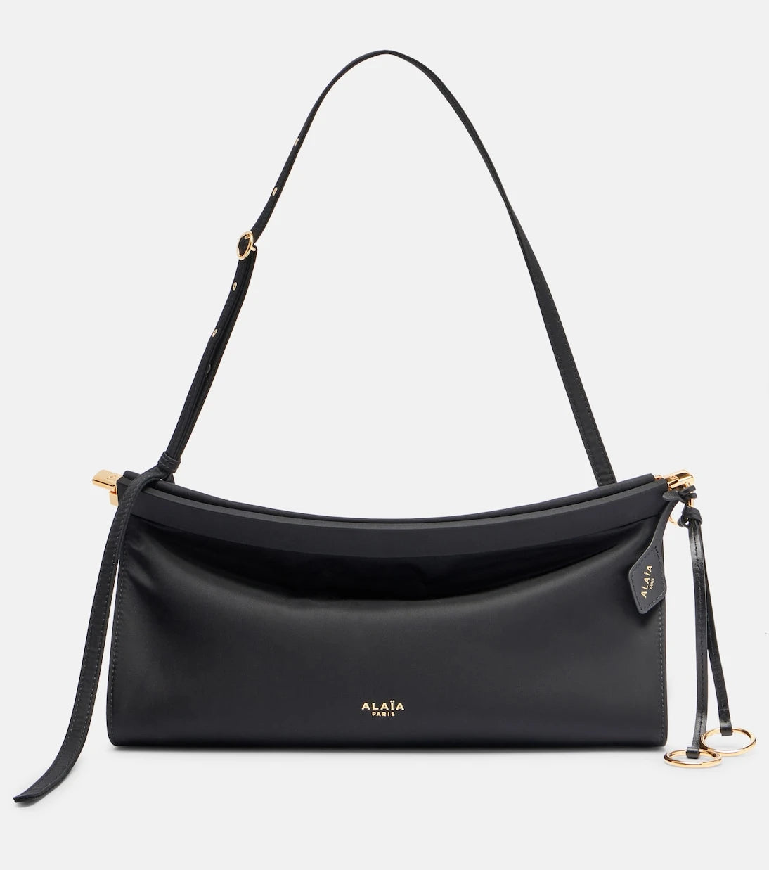 Alaïa - حقيبة كتف Le Click East West متوسطة الحجم