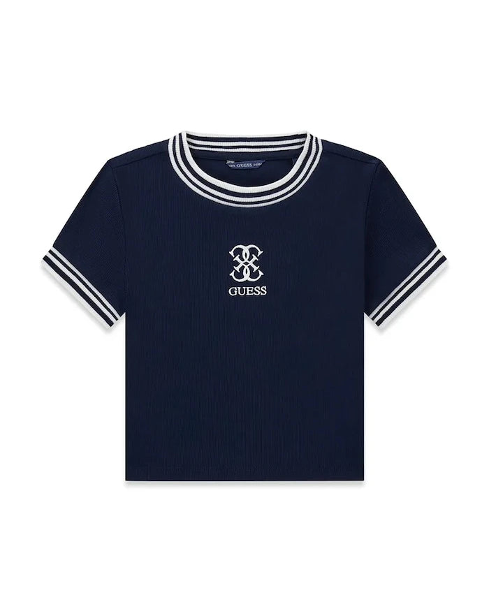 Guess Çocuklar için pamuklu elastanlı tişört