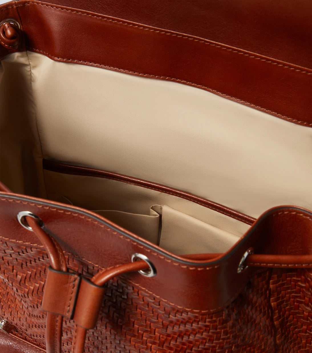 Brunello Cucinelli - City leather backpack