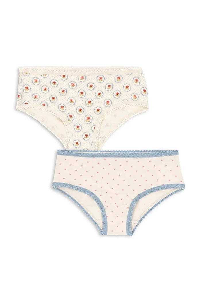 Детски бикини Konges Sløjd BASIC GIRL UNDERPANTS GOTS (2 броя)