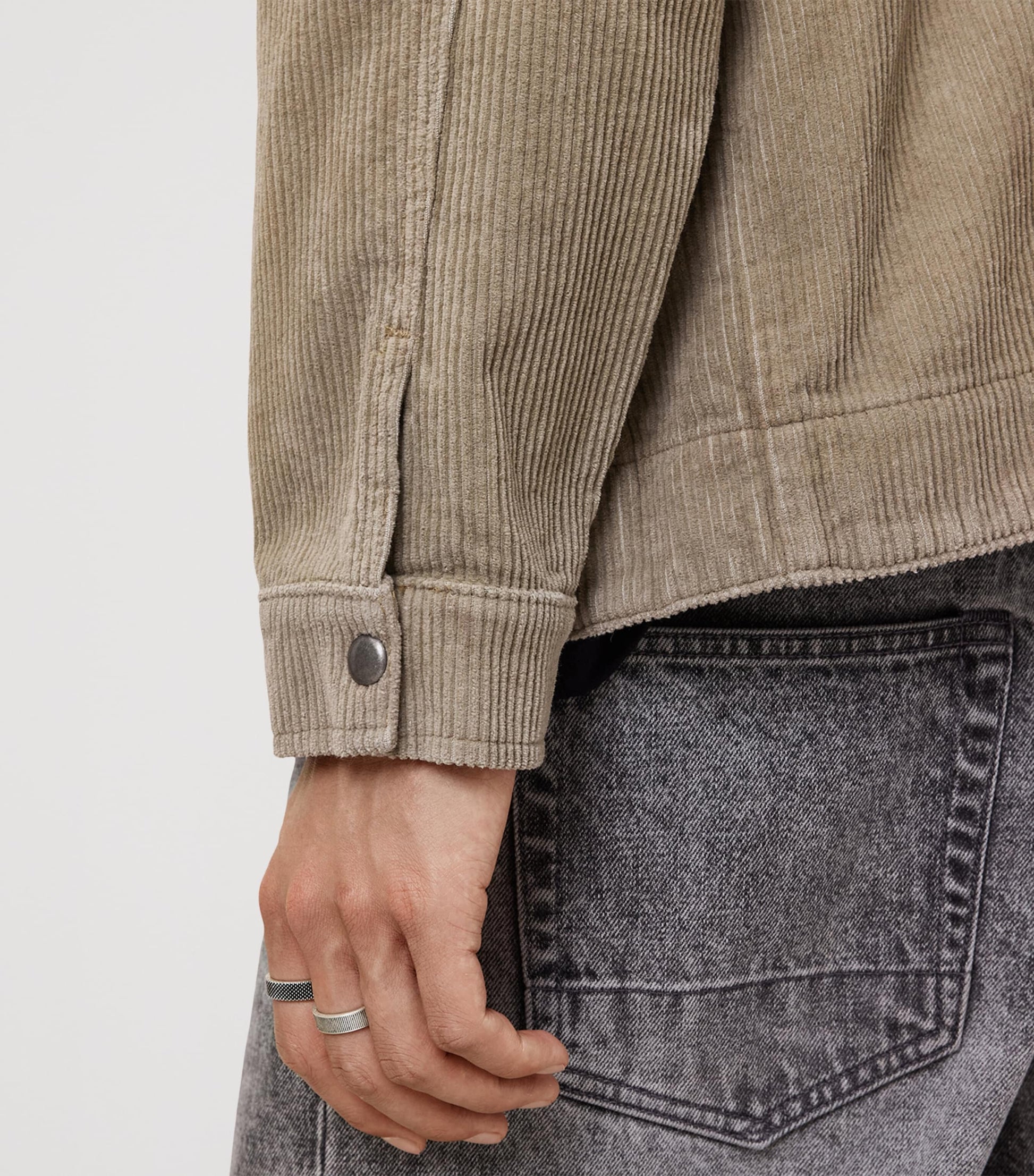 Brown Corduroy Castleford Overshirt