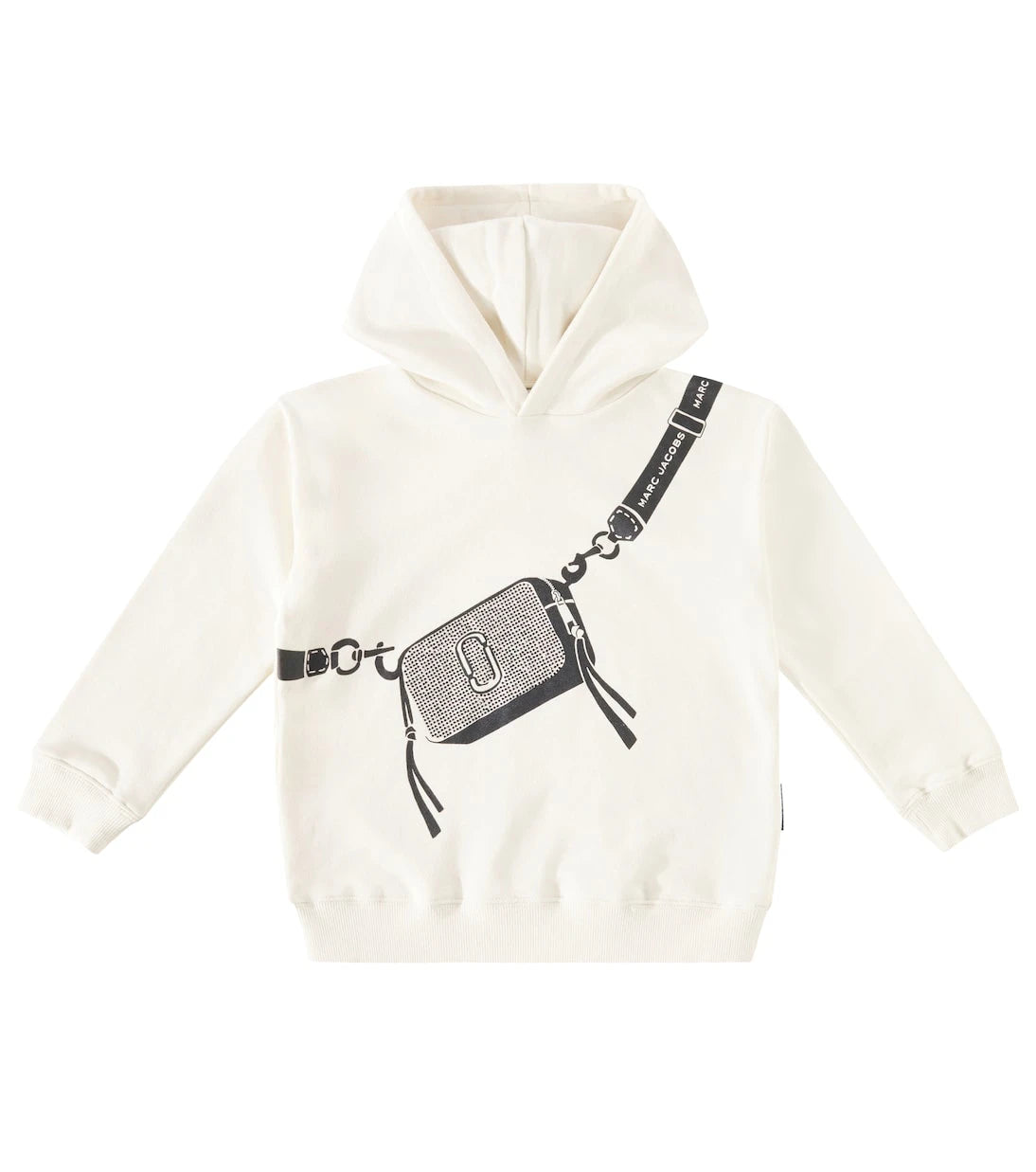 Marc Jacobs Kids - Embellished cotton jersey hoodie