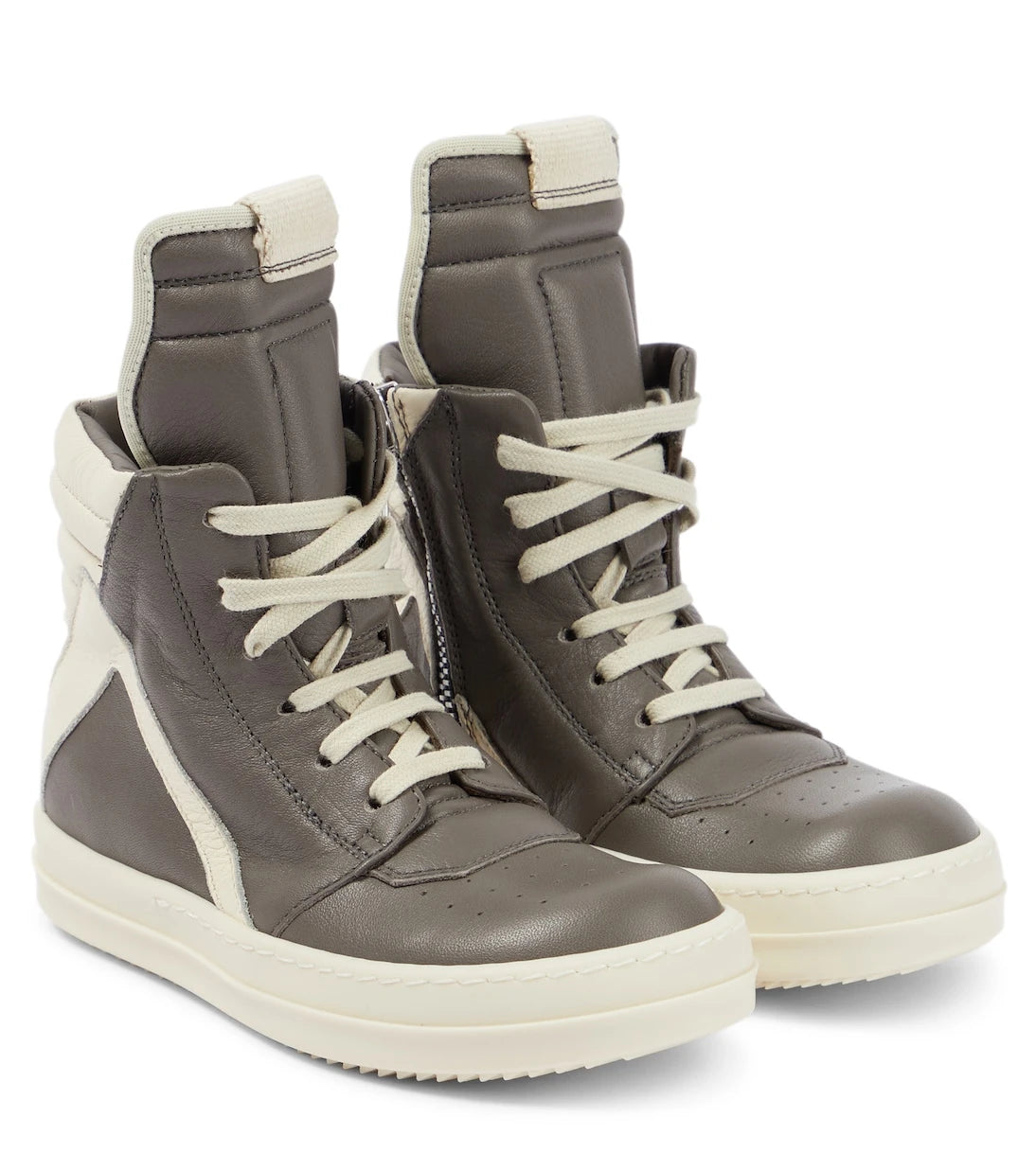 Rick Owens Kids - Geobasket high-top sneakers