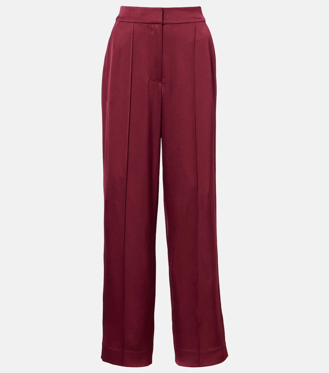 Simkhai - Kyra high-rise satin wide-leg pants