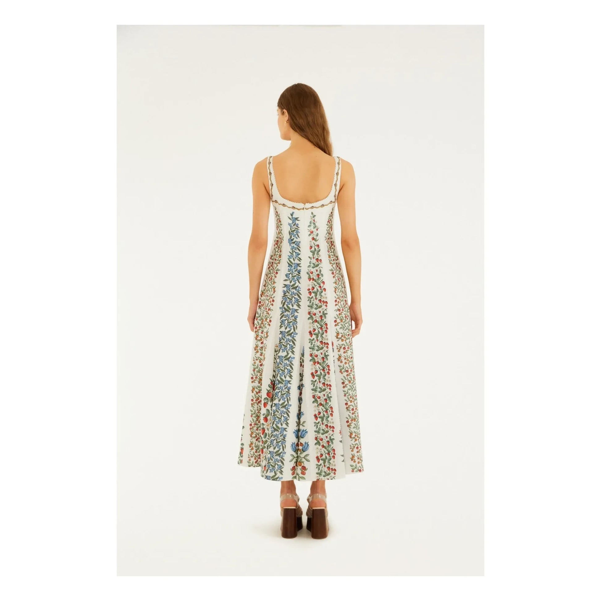 Farm Rio - Fruit Beauty dress | White