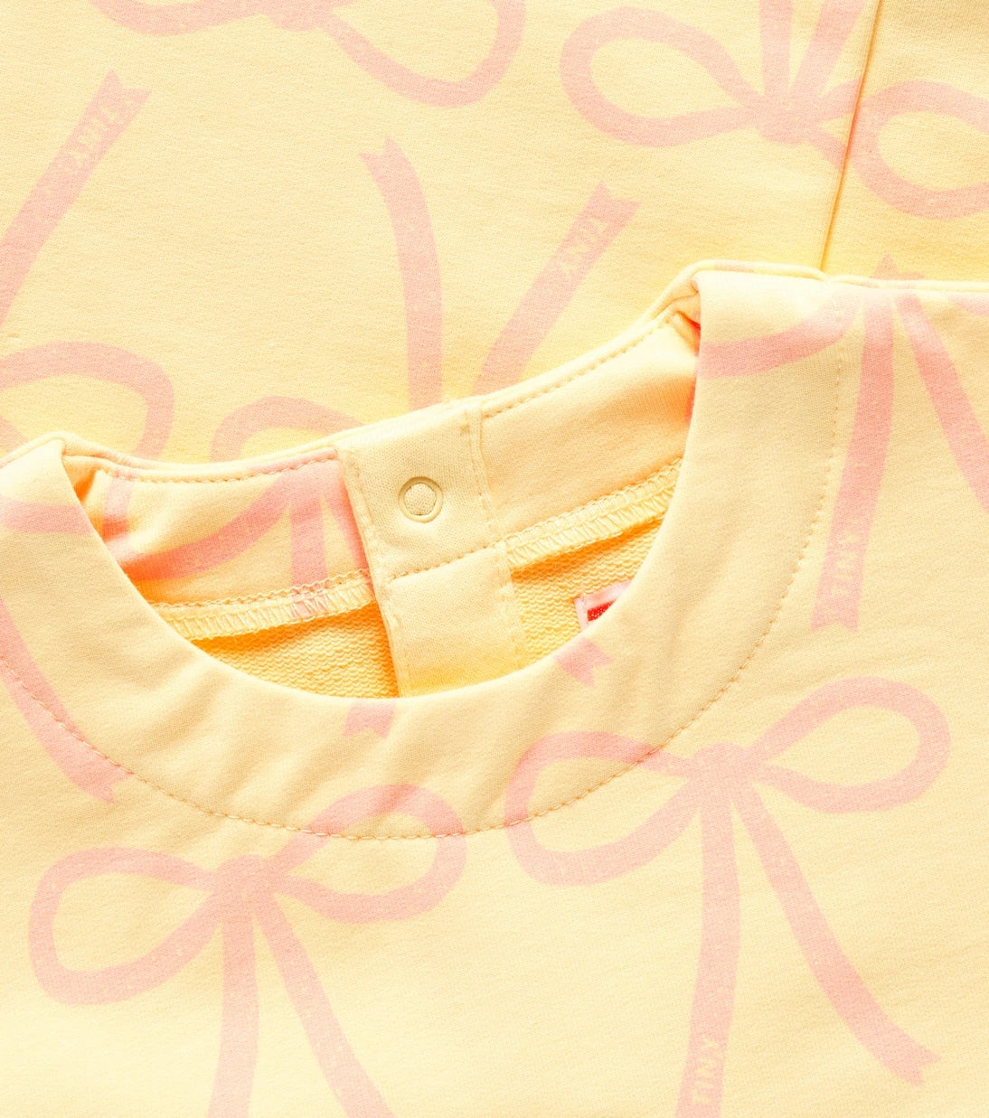 Tinycottons - أوفرول من مزيج القطن والجرسي بطبعة Baby Bows