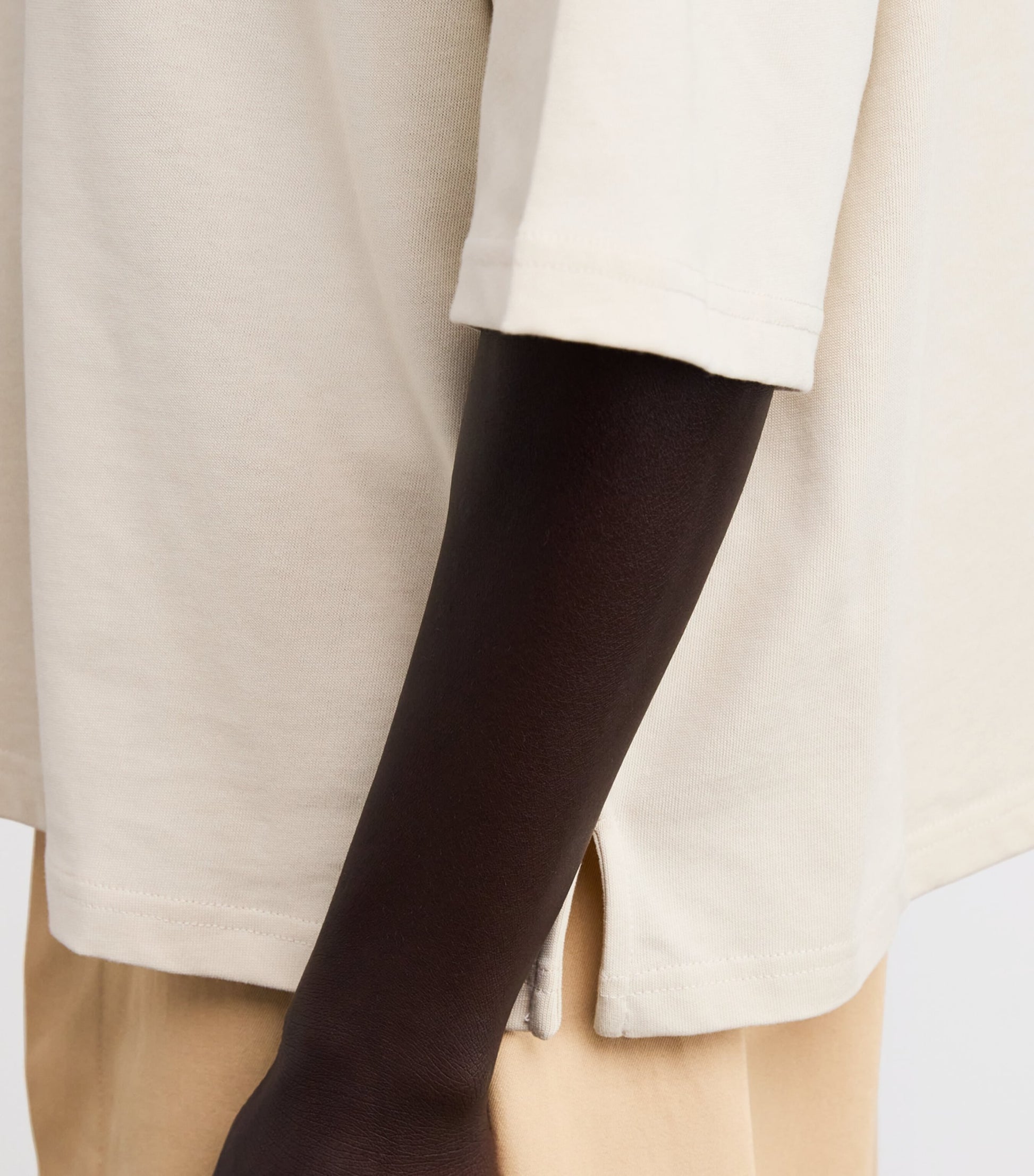 Cotton Floral Logo T-Shirt