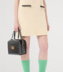 Valentino Beige Wool-Blend Mini Dress