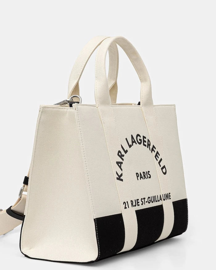 Karl Lagerfeld kadın pamuk tote çanta K/RSG