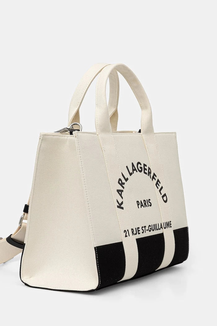 Karl Lagerfeld kadın pamuk tote çanta K/RSG