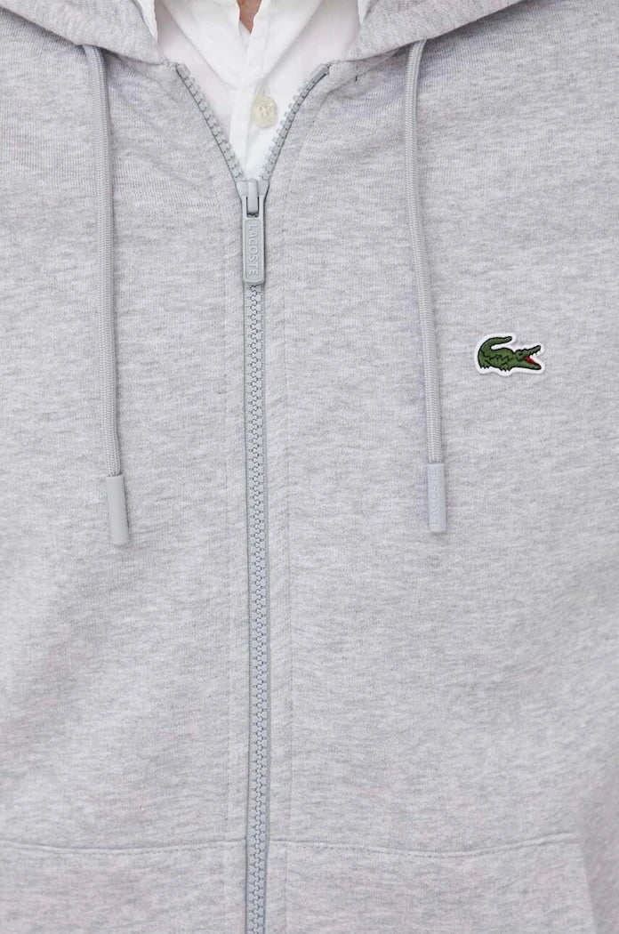 Lacoste суичър с качулка мъжки с памук