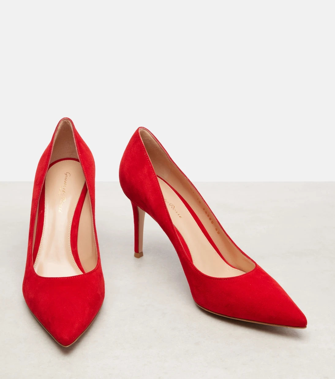 Gianvito Rossi - Gianvito 85 suede pumps