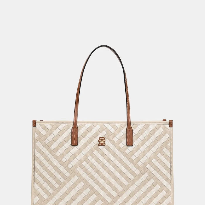 Tommy Hilfiger kadın tote çanta suni deri
