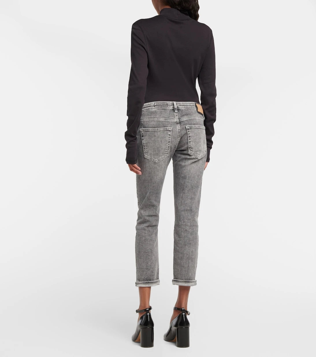 AG Jeans - Ex-Boyfriend mid-rise slim jeans