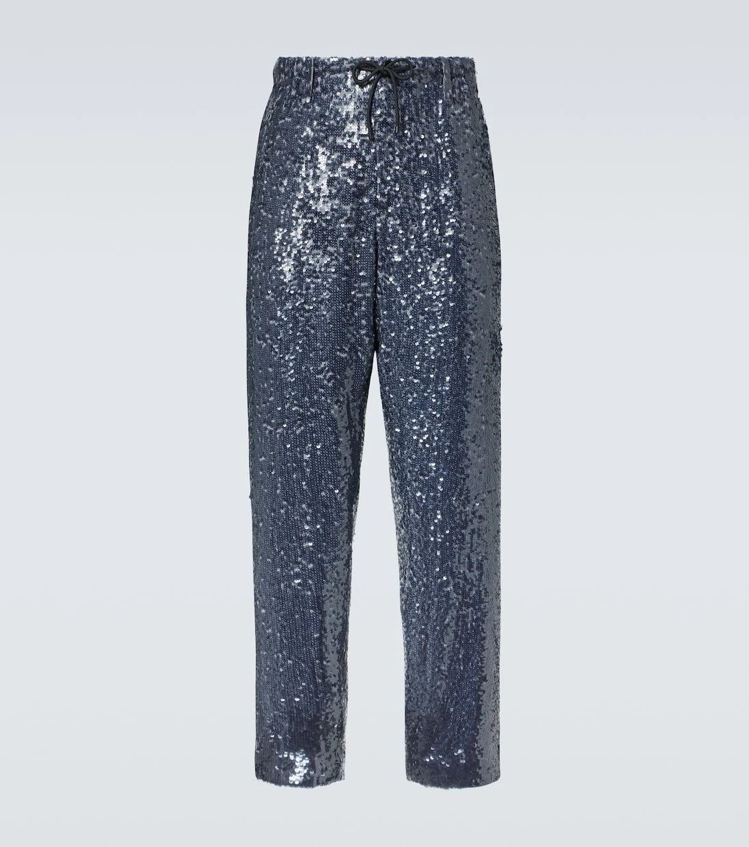 Dries Van Noten - Payetli düz pantolon