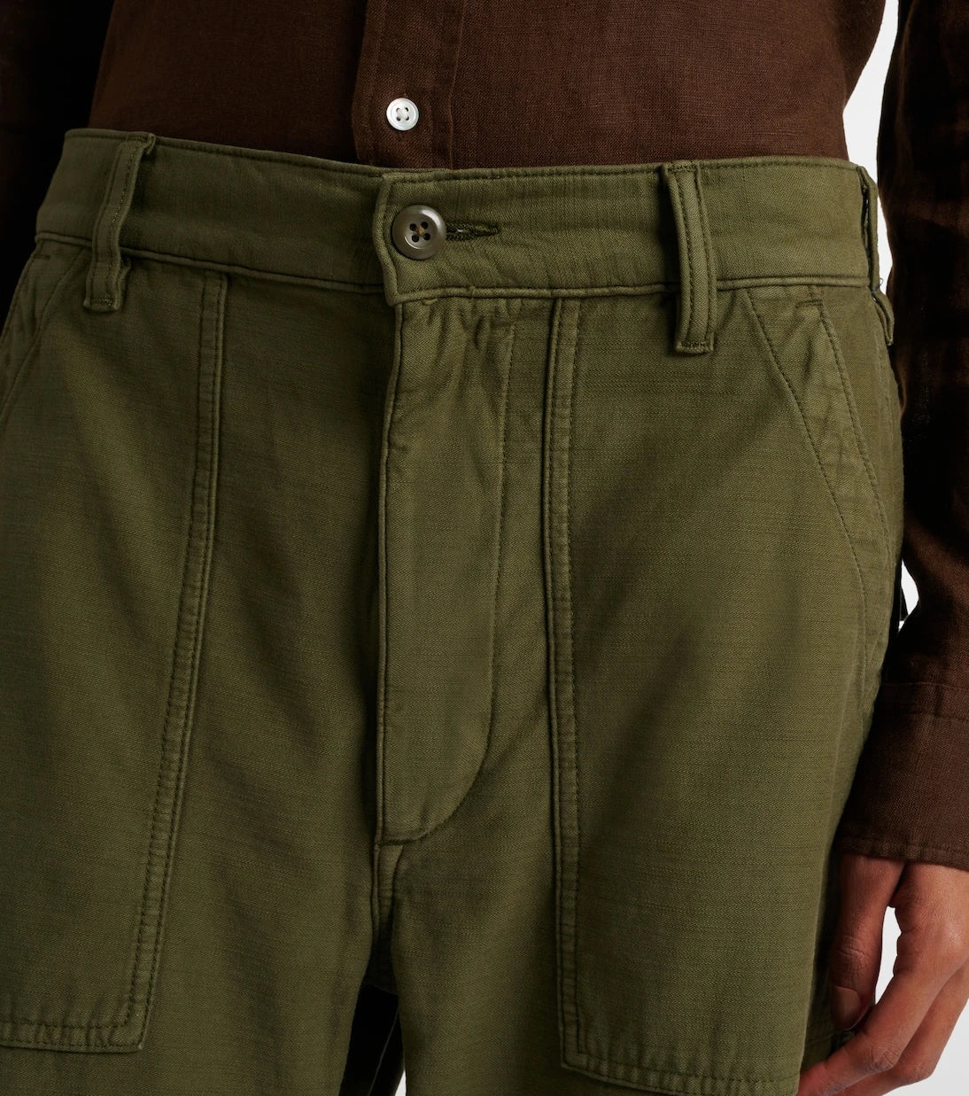 Polo Ralph Lauren - Cotton barrel-leg pants
