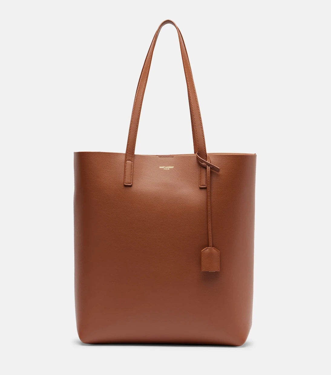Saint Laurent - Shopping leather tote bag