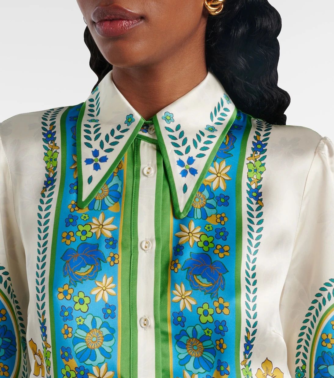 Alémais - Vivianna printed shirt dress