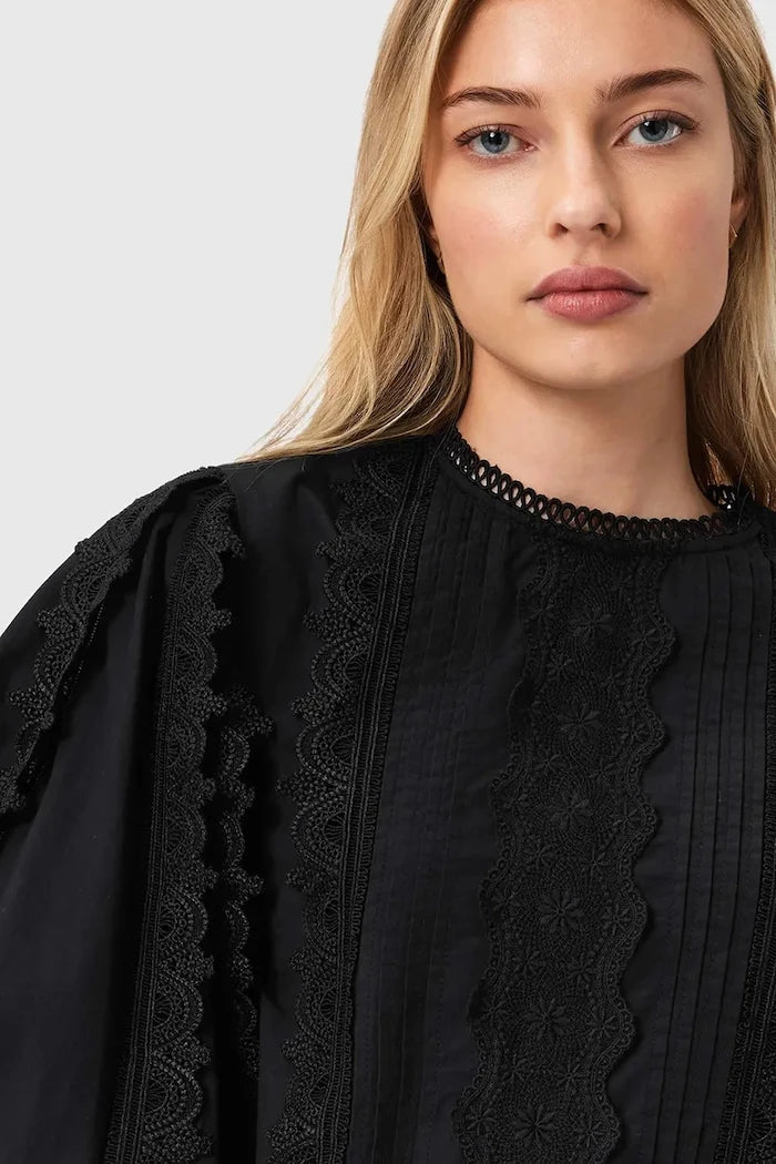 Памучна блуза AllSaints HART