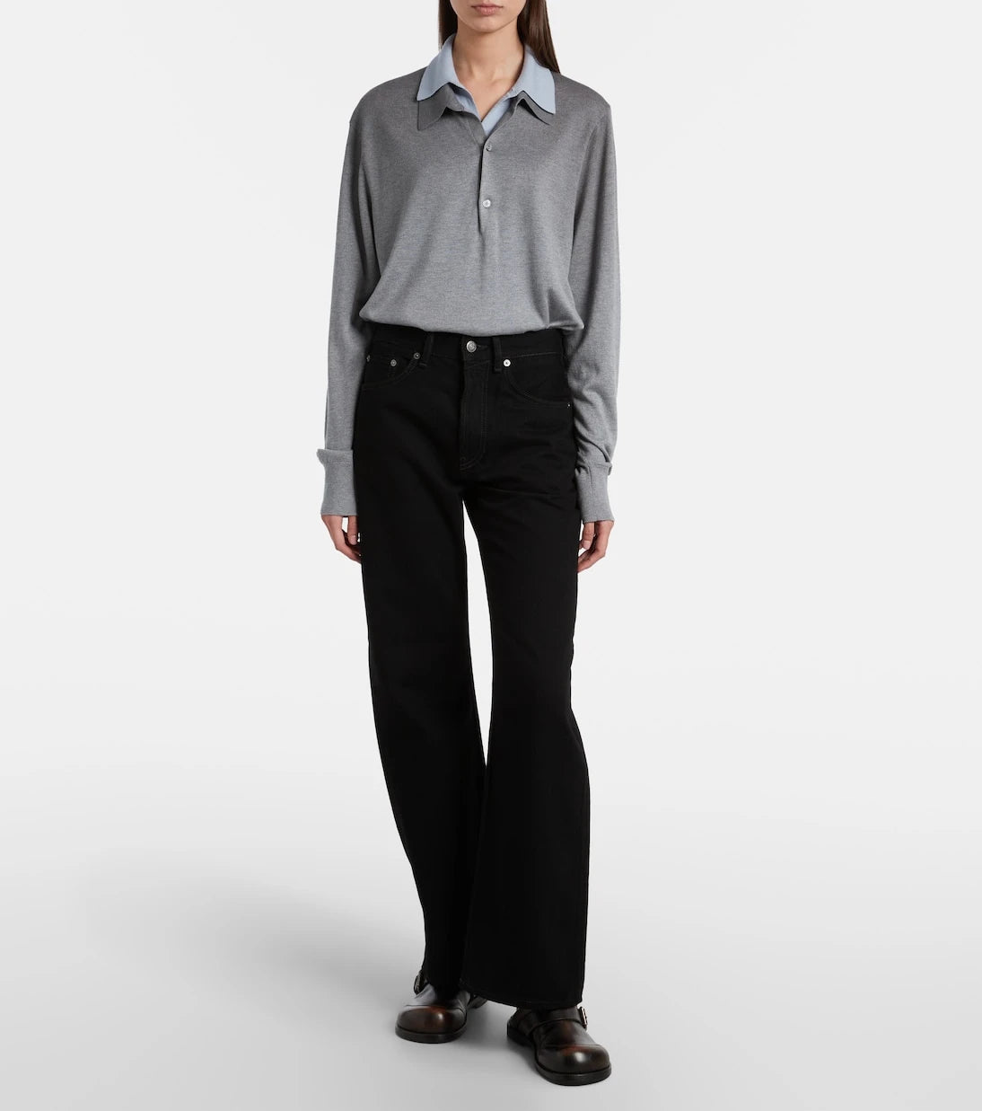Acne Studios - جينز واسع الساق لعام 2021