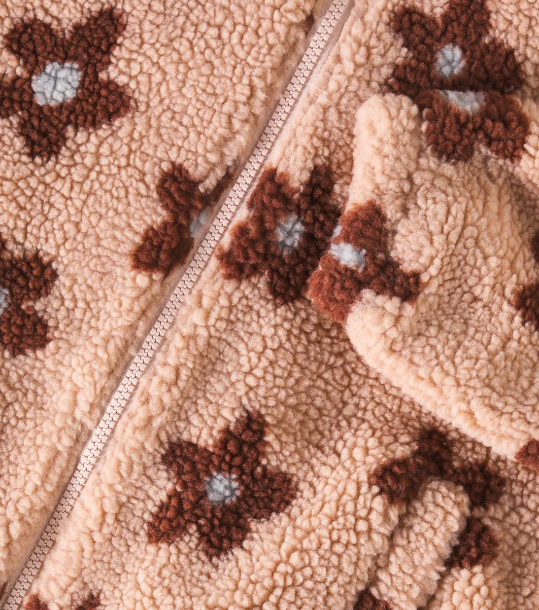 Rylee + Cru - Coco floral fleece jacket