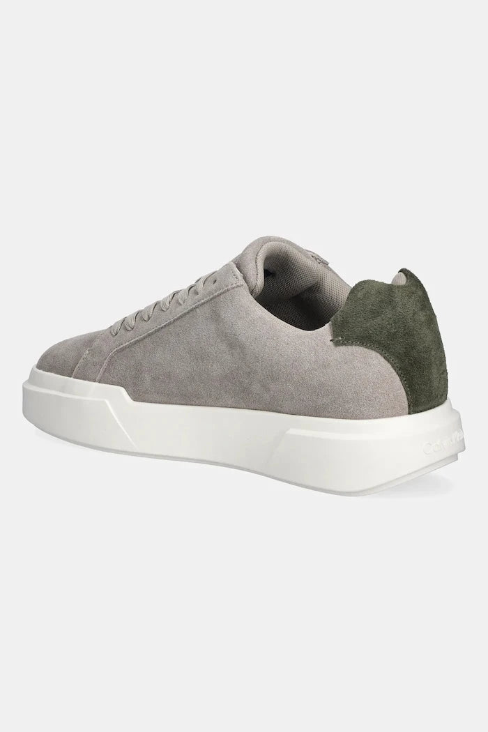 Кожени маратонки Calvin Klein CHUNKY CUPSOLE LACEUP SU