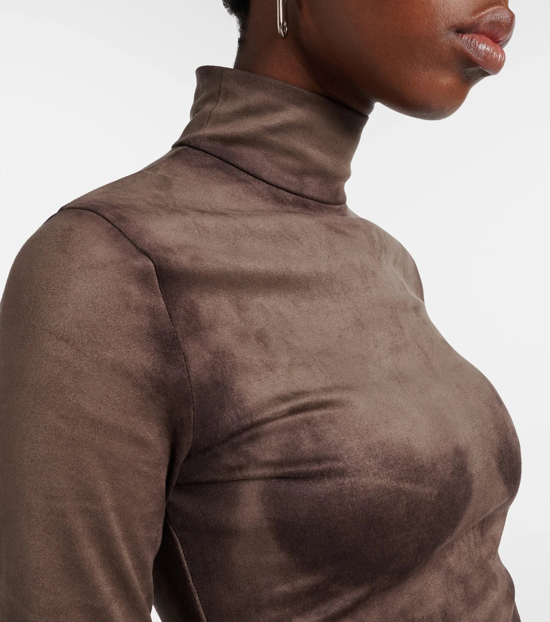 Acne Studios - Tarkis trompe-l’œil turtleneck top