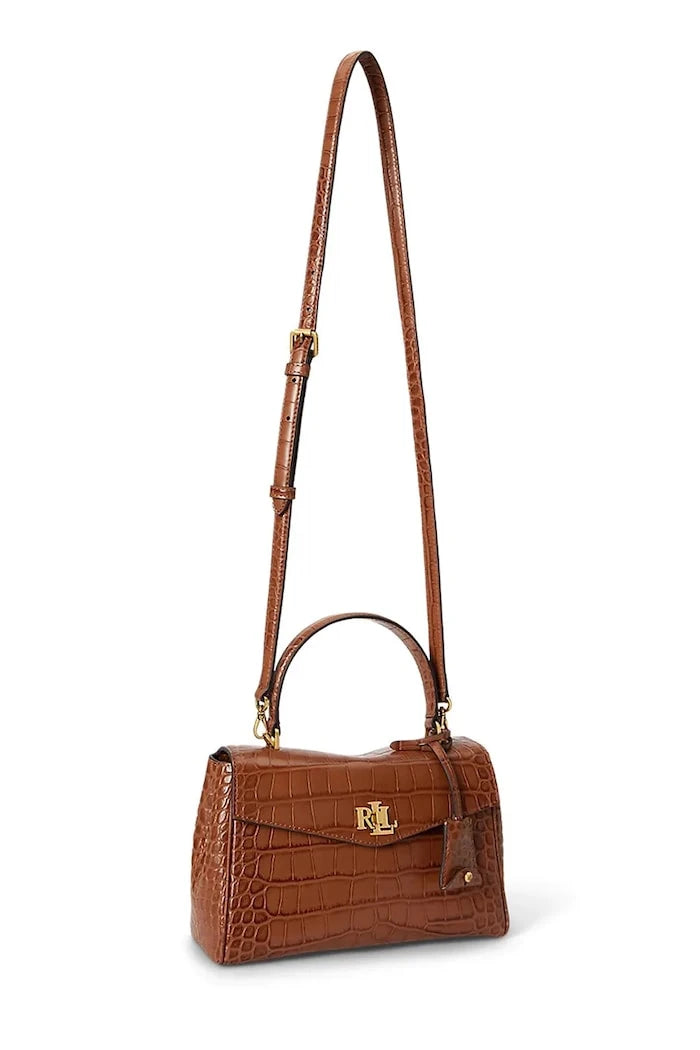 Lauren Ralph Lauren kadın deri crossbody çanta