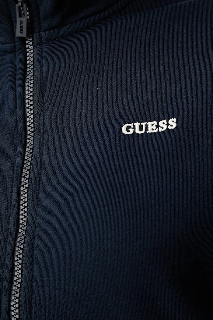 Guess kadın pamuklu fermuarlı sweatshirt PHOEBE