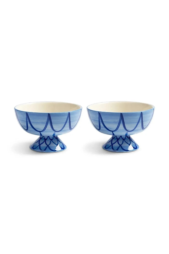 &k amsterdam sirene blue 250 ml 2'li Kase Seti