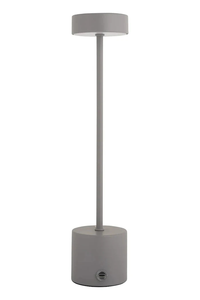 Leitmotiv Ganar Kablosuz LED Masa Lambası 8 x 8 x 37.5 cm
