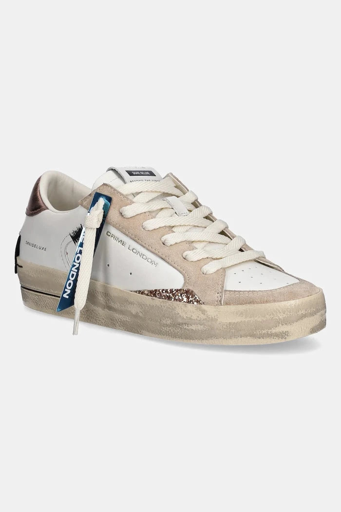 Crime London SK8 DELUXE Deri Spor Ayakkabı