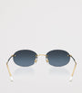 RB3767 Metal Oval Sunglasses