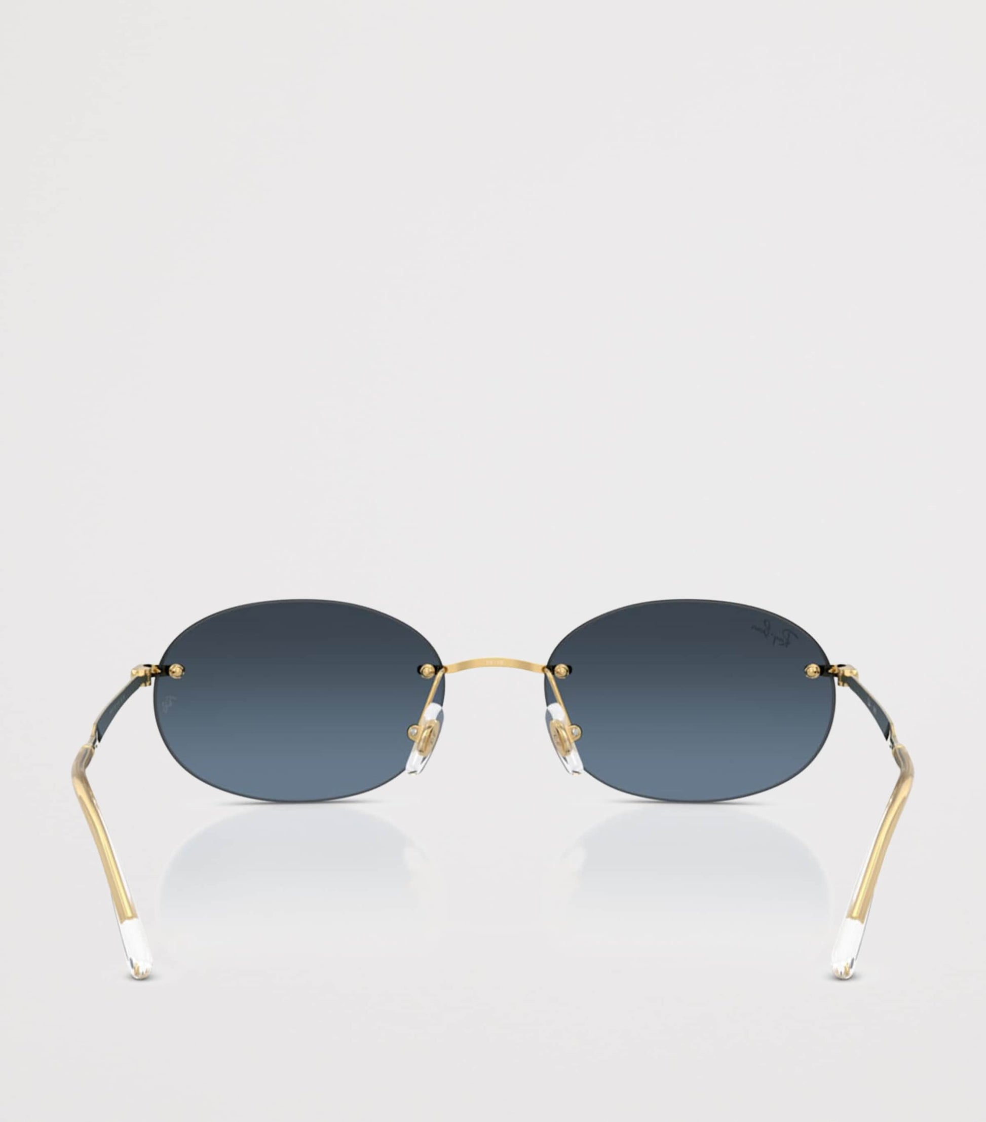 RB3767 Metal Oval Sunglasses