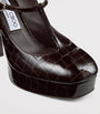 Marene 120 Leather Mary Jane Pumps