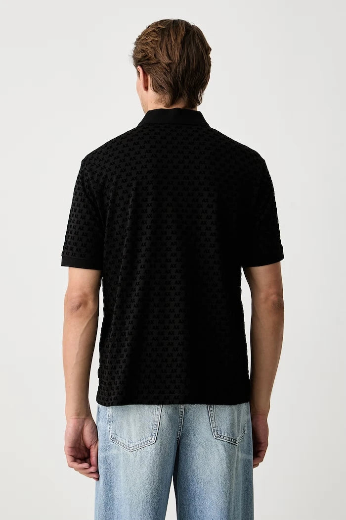 Armani Exchange erkek pamuklu polo yaka tişört