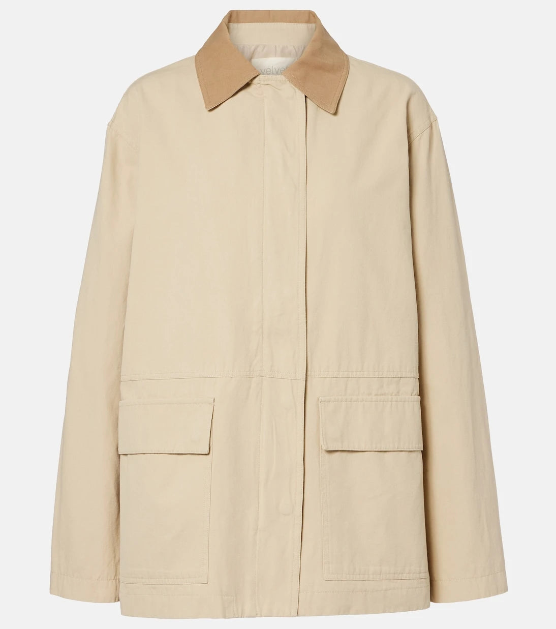 Velvet - Rosa cotton gabardine jacket