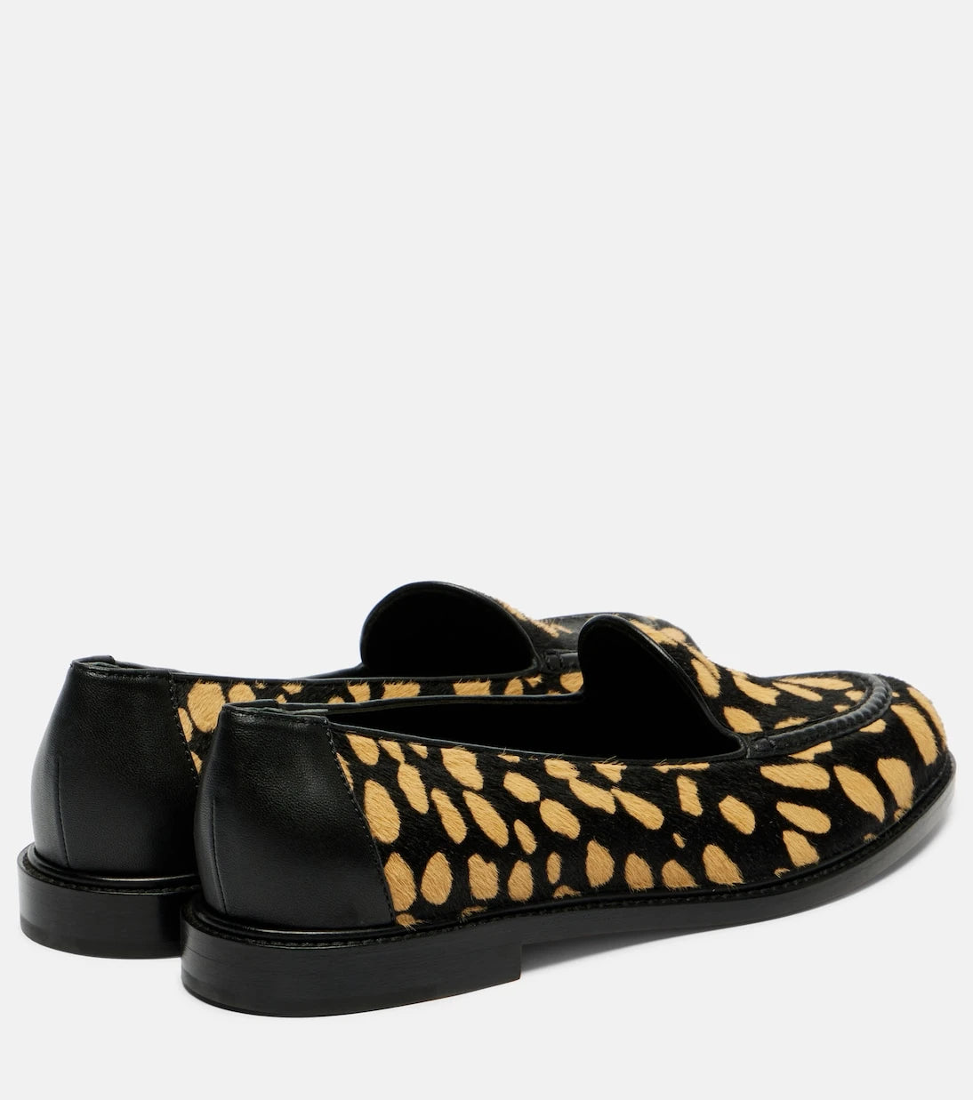 Manolo Blahnik - Maxy calf hair loafers