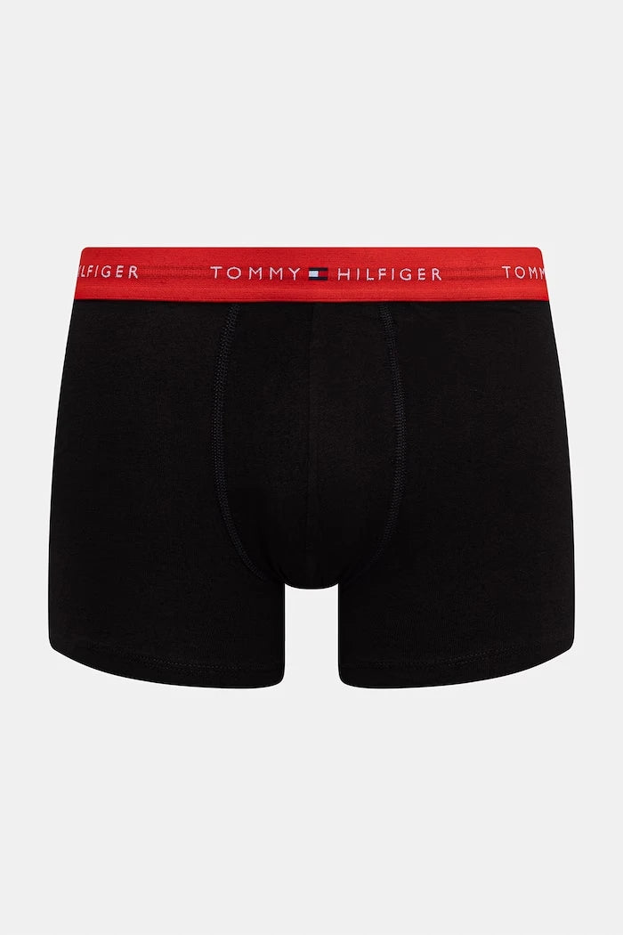 Tommy Hilfiger pamuk ve elastanlı dar kesim erkek boxer 5'li paket