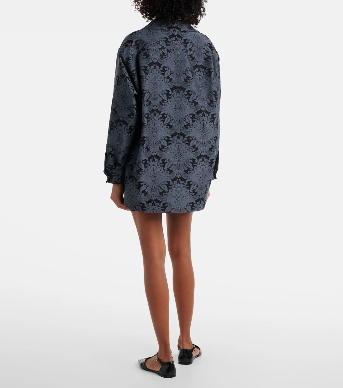Max Mara - Anemone wool-blend jacquard shirt