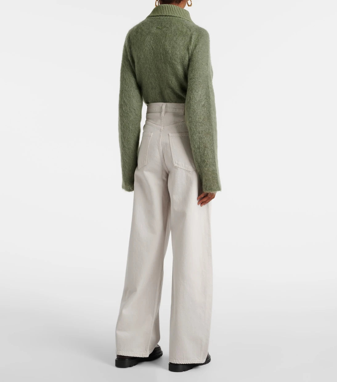 Agolde - Low Curve mid-rise wide-leg jeans