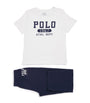 Ralph Lauren Kids Cotton Logo Pyjama Set (8-10 Years)