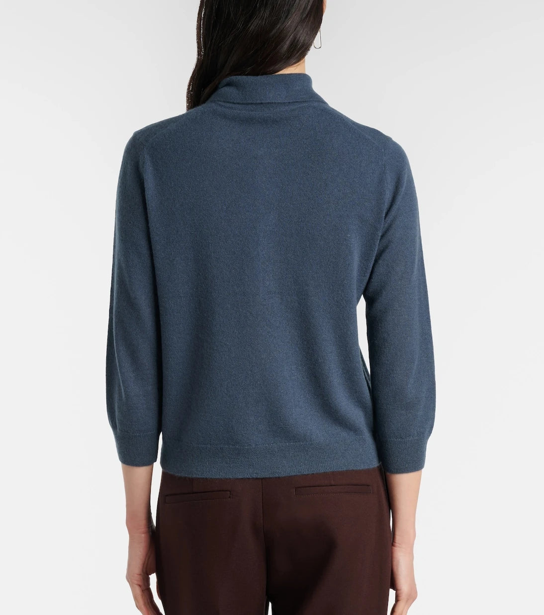 Vince - Cashmere and silk polo sweater
