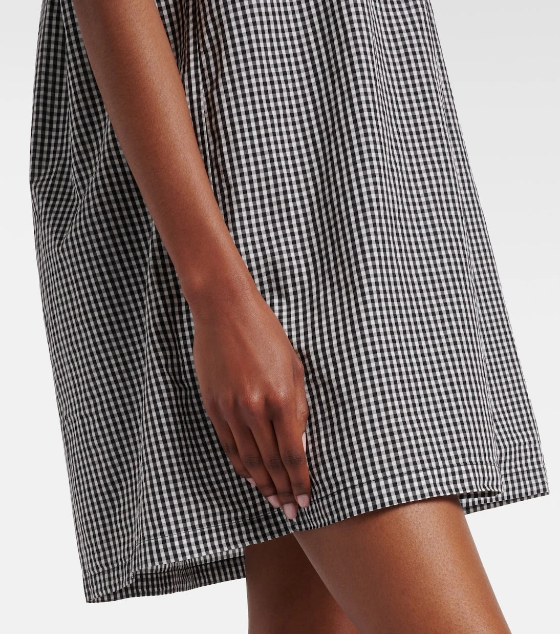 Dôen - Julia gingham cotton poplin minidress