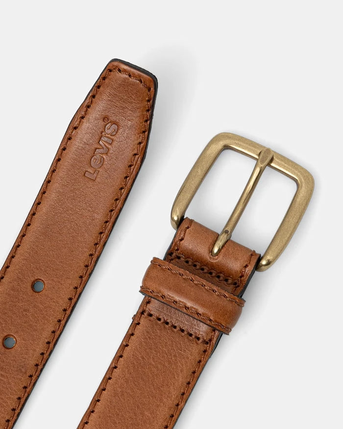 Levi's erkek deri kemer FINN FEATHER EDGE