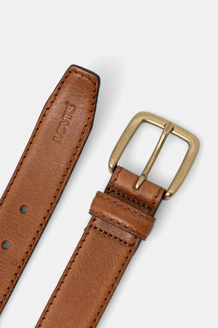 Levi's erkek deri kemer FINN FEATHER EDGE