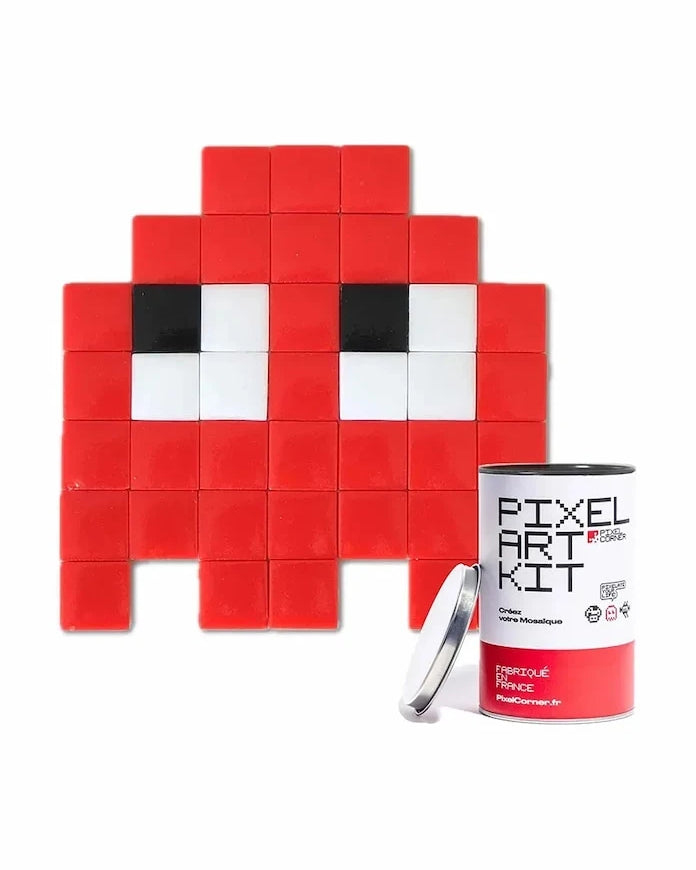 Комплект "направи си сам" пикселна мозайка Pixel Corner Gloomie(s) Red
