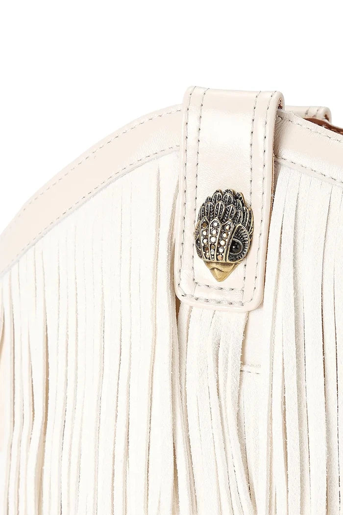 Kurt Geiger London Kadın Süet Kovboy Çizme Fringe Cowboy Boot