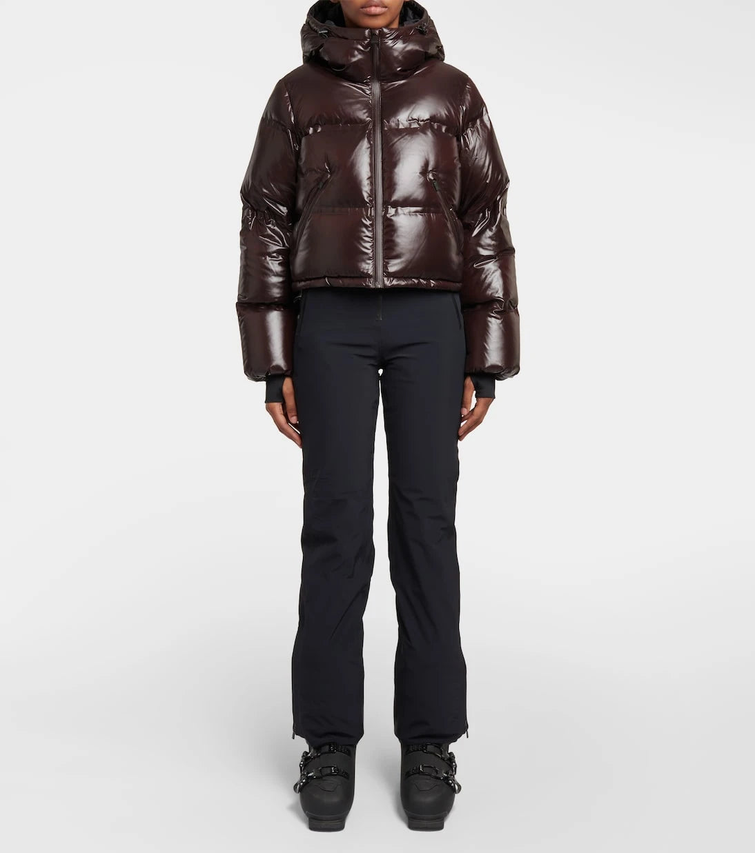 Aztech Mountain - Minnie cropped down ski jacket