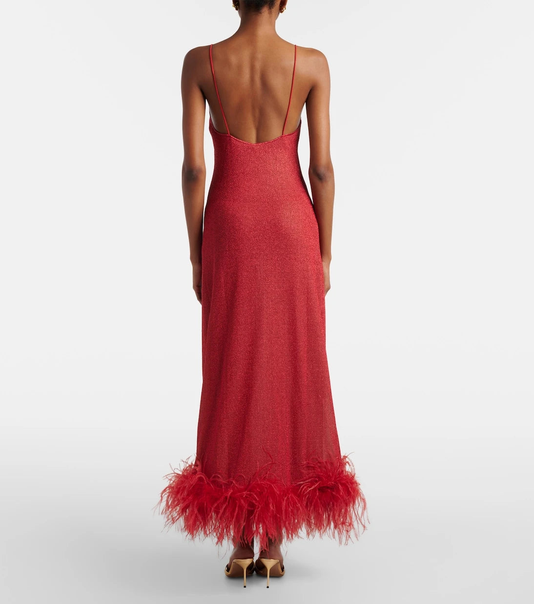 Oséree - Lumière Plumage maxi dress